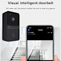 Miniatyrbillede 4 af 5: Tenky Videodørklokke Wifi Trådløs Fjernbetjening Dørklokke Kamera Hjem Video Intercom HD