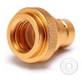 Miniatyrbillede 1 af 5: CO2-adapter med Duo/Terra/Art Maker-forbindelse til CO2-cylinder med TR21-4 han-gevind Sodavandsapparat