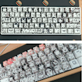 Miniatyrbilde 5 av 5: 71 nøkler Ahegao Keycap Pbt Oem Profil Standard Sublimeringsprosess Keycap