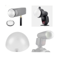 Miniatyrbilde 4 av 5: Dome Diffuser Kompatibel Med H200r -r11 Rundt Blitzhode V1 Blitzserie V1-s V1-n V1-c Ad200 Pro A