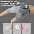 Miniatyrbild 4 av 5: Sommar Gym Fitness Handskar Män Kvinnor Viktlyftning Sport Träningshandskar Elastiska