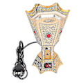 Miniatyrbillede 3 af 3: Elektrisk Jern Røgelse Retro Brænder Ornament Røgelse Brænder Metal Håndværk (eu Stik)(Limited Edition)