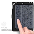 Miniatyrbild 5 av 5: Blå iPad 3:e generation för Apple Case Folio Läderställ Smart Cover