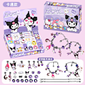 Miniatyrbild 8 av 9: Amazon Bästsäljande Jul DIY Armband Blind Box Hål Barnpresent Fantasifull Flickblind Box Leksak christmas model