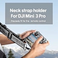 Pikkukuva 2 / 5: Yhteensopiva Dji Mini 3 Pro RC-ohjaimen lisävarusteet, nylonpunottu kaulahihnapidike