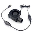 3700RPM Turbofläkt för utomhusmatlagning - 5V USB-driven med hastighetskontroll