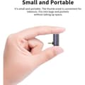 Miniatyrbillede 4 af 5: USB 4-adapter, USB-C han til hun i 90°, ultra-hurtig 40 Gbit/s, Type-C interface, aluminiumlegering, stjerneskær