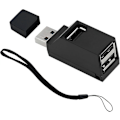 Miniatyrbild 1 av 3: 1x USB 2.0 Hub För PC USB Splitter Adapter Kompatibel Med Windows, Mac, Linux