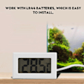 Miniatyrbild 2 av 5: Digital Termometer, Mini LED-display Digital Temperaturmätare Med 1m Probsensor, LCD Digital Termometer För Akvarium, Inkubator, Växthus