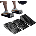 Miniatyrbild 1 av 5: Squat Wedge Block Justerbar Halkfri Squat Ramp Marklyft Wedge Vadsträckare Lutande Bräda För Squat Och Marklyft