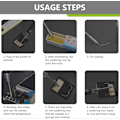 Miniatyrbild 5 av 5: USB Lödkolvsset, Mini USB Lödkolv, 5V 8W Portabel Lödkolvspenna, 8W Justerbara Lödningsverktyg