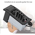 Miniatyrbild 3 av 5: Gitarrmick Värmebeständig Gitarrljud Equalizer Lätt Att Installera med Mickremsa för Akustisk Gitarr för Gitarrreservdelar