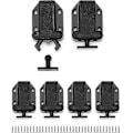 Miniatyrbild 5 av 5: Trycklås, Push To Open-lås med automatisk popup-funktion, skåplås, trycklås för skåp, låda, 6-pack svart