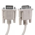Miniatyrbild 3 av 5: 1.4M RS232 DB9 9-stift Hane till VGA Video 15-stift Hane Adapterkabel Ljusgrå
