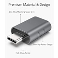 Miniatyrbild 3 av 3: 2-pack usb-c till USB 3.0-adapter typ-c till USB fema