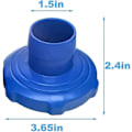 Miniatyrbild 2 av 5: Universell golvrengöringsadapter, Poolrengöringsadapter, Skimmer Slangadapter, Pooladapter