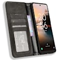 Miniatyrbild 2 av 5: Kompatibla Skal för TCL 40 NxtPaper Mobiltelefoner Präglat PU Läder Anti-fall Ställskydd