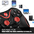Miniatyrbild 5 av 5: Bluetooth Trådlös Spelkontroll Bluetooth Gamepad Joystick för iOS för Android Mobiltelefon Tablet TV-box