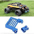 Miniatyrbild 5 av 5: Styrväxelarm Styrväxelarm och bas-set Lättvikt Rostskydd för TraxxasX Maxx RC Bil (Blå) blue