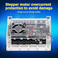 Miniatyrbild 4 av 5: Gravyrmaskin Kontrollkort Spindel Optokopplare Isolering Fräsmaskin Kontroller USB Modul 0-100% PWM DIY Effekt