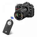 Miniatyrbild 2 av 5: Fjärrkontroll för Nikon D60 D600 D610 D70 D70s D7000 D7100 D7200 D750 D80 D90