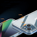 Miniatyrbild 2 av 5: RV Shockproof bumper Case Transparent for iPhone 14 Plus
