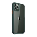 Miniatyrbild 1 av 6: PC Cover Transparent With TPU Edge Protective Case Green For iPh