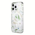 Miniatyrbild 2 av 3: iPhone 13 Pro Max Mobilskal MagSafe - Blommor Vit
