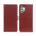 Miniatyrbild 1 av 5: Flip Stand Leather Wallet Case For Samsung Galaxy A32 5G Brown