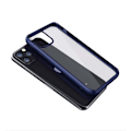 Miniatyrbild 3 av 8: iPhone 11 Pro Transparent Shockproof With TPU Edge Case Blue