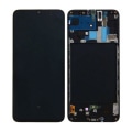 Miniatyrbild 1 av 3: Samsung Galaxy A70 Skärm med LCD Display - Svart