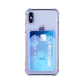 Miniatyrbild 2 av 5: iPhone X/XS TPU Shockproof Protective Wallet Case Purple