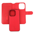Miniatyrbild 6 av 8: iPhone 15 Pro Plånboksfodral Magnet Rvelon - Röd