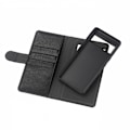 Miniatyrbild 2 av 5: Google Pixel 7a PU wallet, detachable, 3 cards,blk