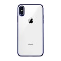 Miniatyrbild 5 av 8: iPhone X/XS Transparent Shockproof With TPU Edge Case Blue