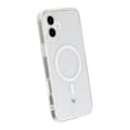 Miniatyrbild 4 av 5: iPhone 16 Plus Rvelon Mobilskal TPU med MagSafe - Glitter Vit