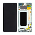 Miniatyrbild 1 av 4: Samsung Galaxy S10 Plus (SM-G975F) Skärm med LCD Display Original - Grön