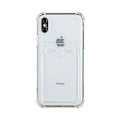 Miniatyrbild 1 av 5: iPhone XR TPU Shockproof Protective Wallet Case Transparent