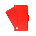 Miniatyrbild 2 av 5: Flip Stand PU Leather Kickstand Card Case Red For iPhone 7 Plus/8 Plus