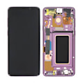 Miniatyrbild 1 av 5: Samsung Galaxy S9 Plus Skärm med LCD Display Original - Lila