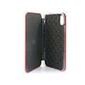 Miniatyrbild 2 av 3: Flip Stand PU Leather Case For iPhone XS Max Red
