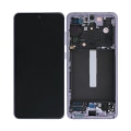 Miniatyrbild 1 av 7: Samsung Galaxy S21 FE 5G Skärm med LCD Display Original - Lavend