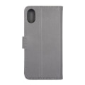 Miniatyrbild 2 av 5: iPhone X/XS Flip Stand Läderplånboksfodral Taupe