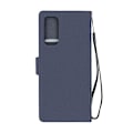 Miniatyrbild 2 av 4: Flip Stand Leather Wallet Case For Samsung Galaxy S20 Plus Blue