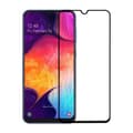 Skärmskydd Samsung A10 - 3D Härdat Glas Svart