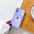 Miniatyrbild 1 av 5: iPhone 12/12 Pro TPU Shockproof Protective Wallet Case Purple