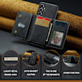 Miniatyrbild 4 av 11: DG.MING Samsung Galaxy S24 FE Skal - Svart