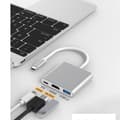 Pikkukuva 4 / 5: 3-in-1-keskitin, Type C–HDMI USB 3.0 -liitäntä