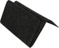 Bedside Storage Bag for Blankets with Pocket, Hanging Storage Bag for Mobile Phone for Bed, Sofa, Desk
