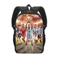 New Mr. Football World Cup Student School Bag Messi Large Capacity Polyester Backpack that Reduces Burden 22